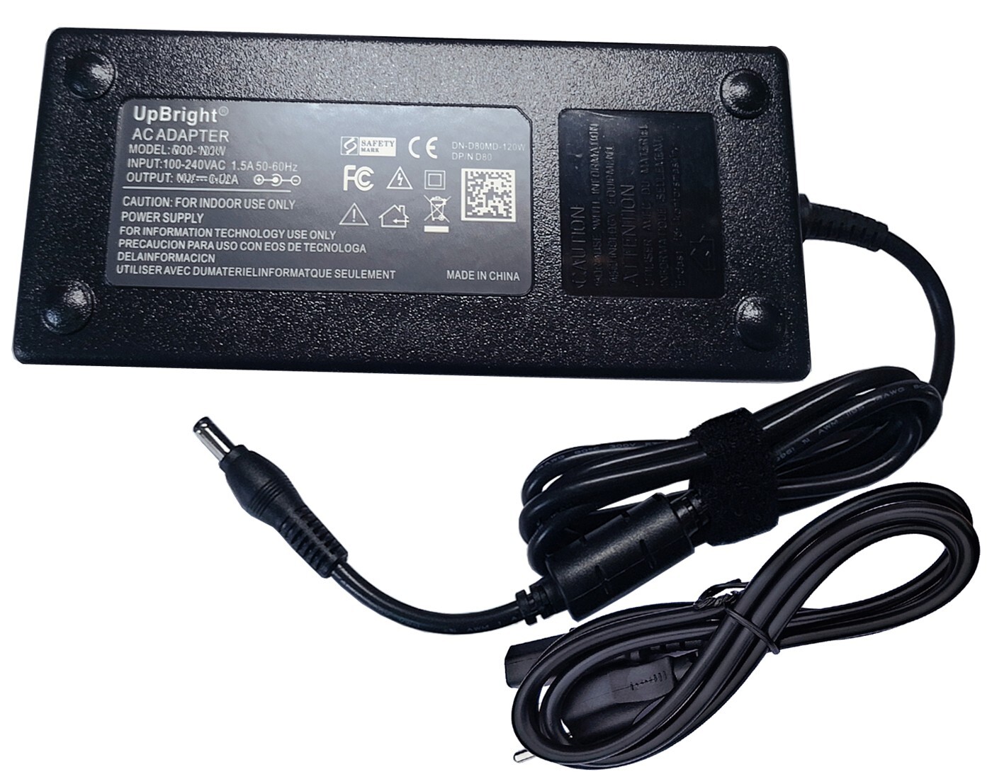 19V 6.3A AC DC Adapter For MINISFORUM NPB5 NPB6 NPB7 Venus Series Mini PC Intel