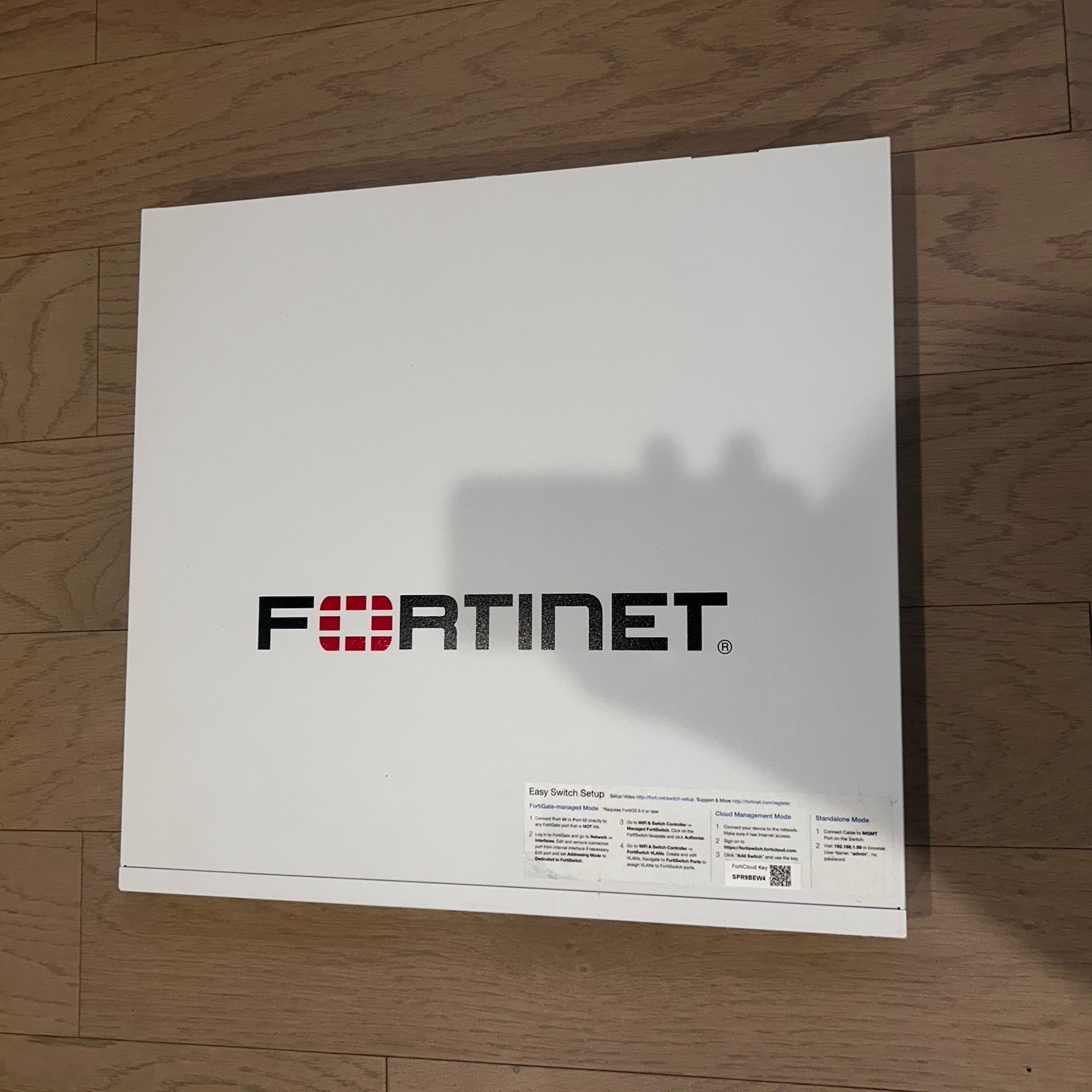 Fortinet FortiSwitch 248E-FPOE 48-Port Managed PoE Rack Mountable Switch