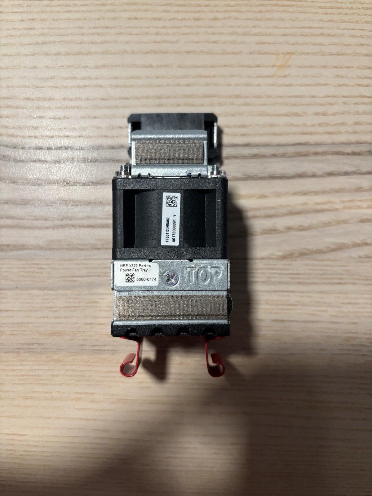 HPE FlexFabric 5130 5510 Front-to-Back Fan Module Tray-Port to Power Airflow