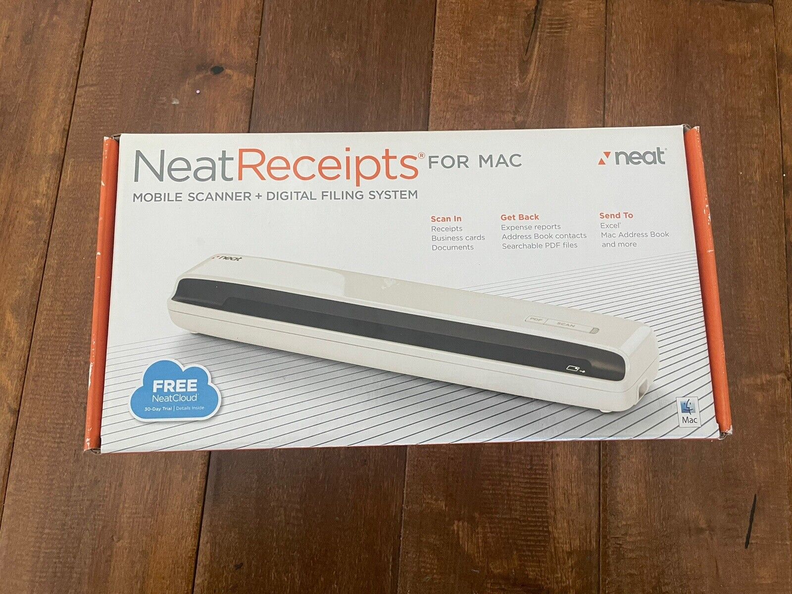 Neat Receipts Mobile Scanner For Mac NM-1000 + New In Box