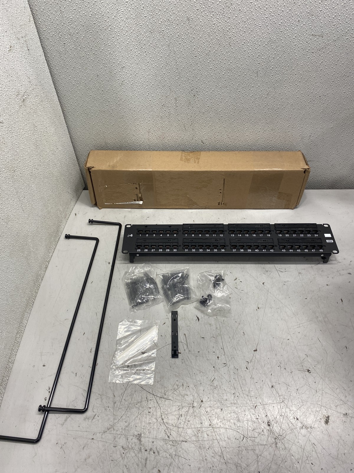 Hubbell HP648 NextSpeed Category 6 48-Port Patch Panel