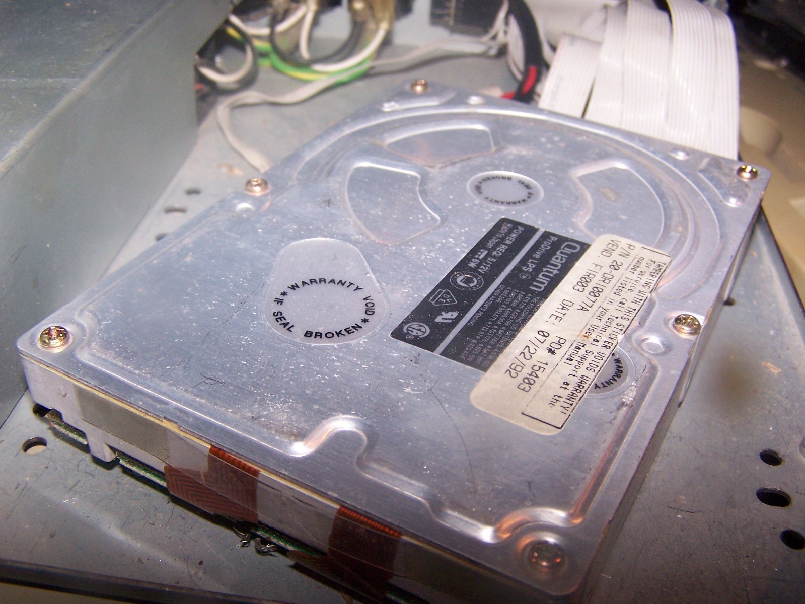 Quantum 105MB  SCSI 1 Hard Drive with System 7.5.5 for Macintosh