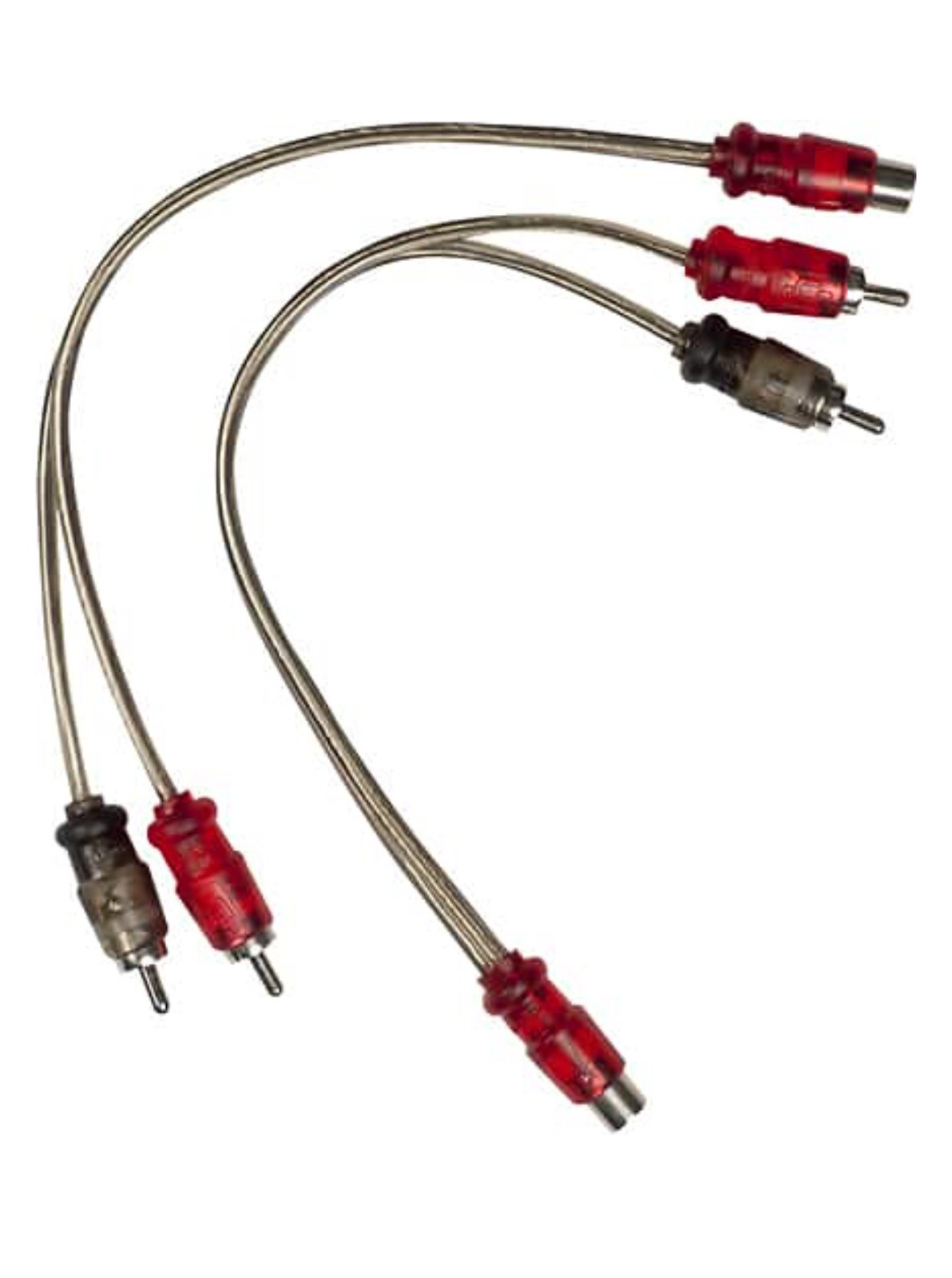 Metra - Male RCA Y Adapters - (Pair) - Multi