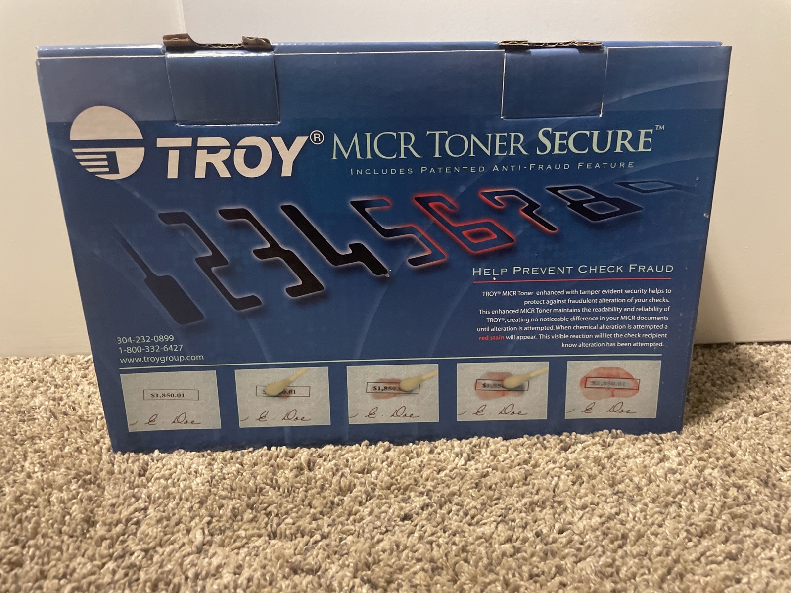 Troy MICR Print Solutions 0281550001 Toner Cartridge Black 2700 Page New
