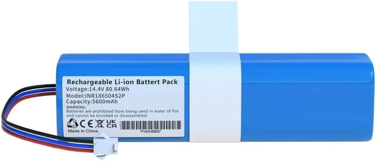 INR186504S2P 5600mAh Battery for Proscenic M7 M8 M7 Max LDS M7 Pro V980 Max