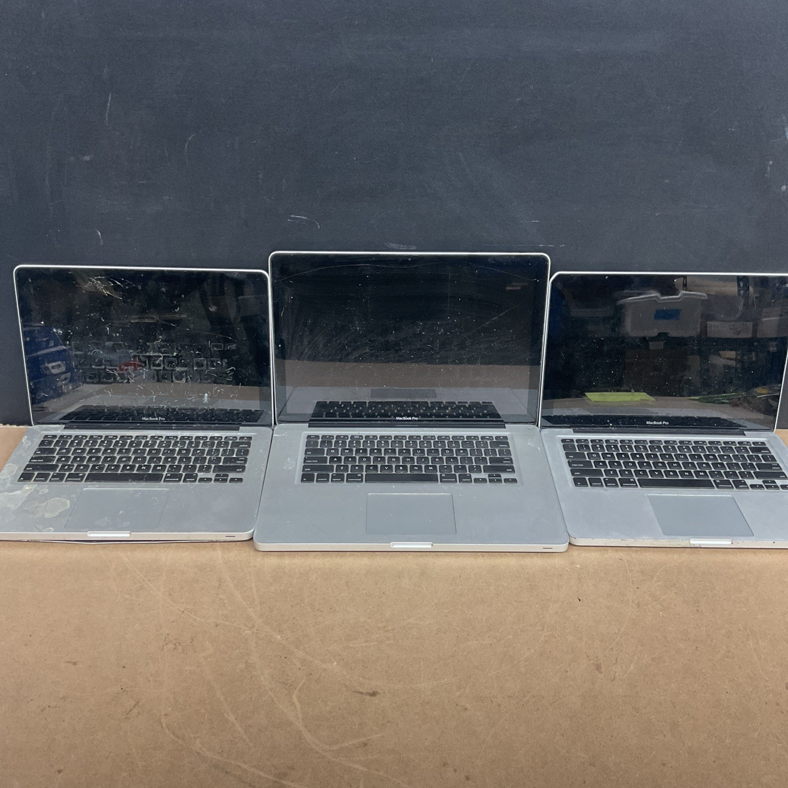 Apple MacBoo Pro Miscellaneous Lot Of 3 Untested Broken Missing Parts A1278