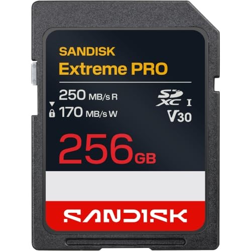 SANDISK SD Extreme PRO 256GB SDSDXXJ-256G-GHQIN NEW