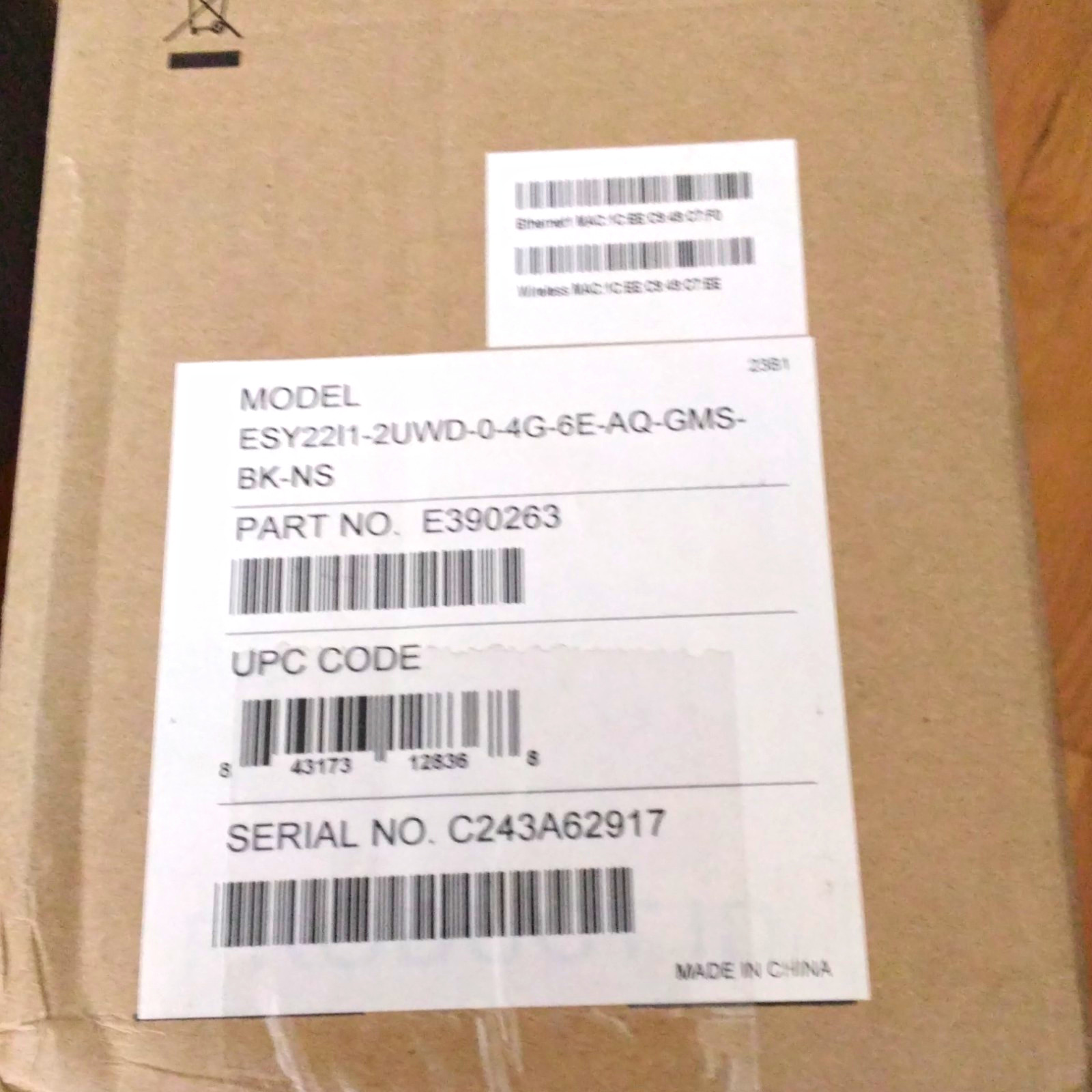 Elo I Series 4 21.5" POS Terminal E390263