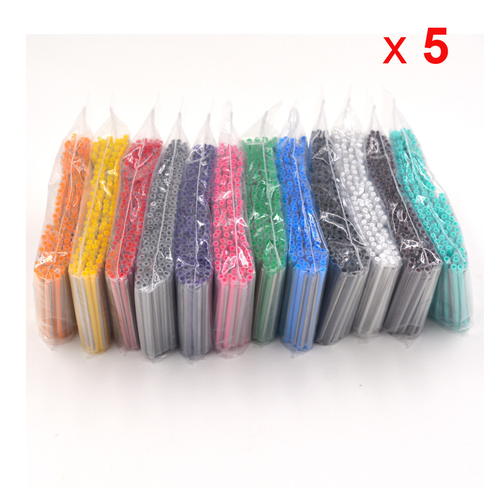 12 Color Fiber Optic Fusion Splice Protection Sleeve Heat shrink tube 6000pcs