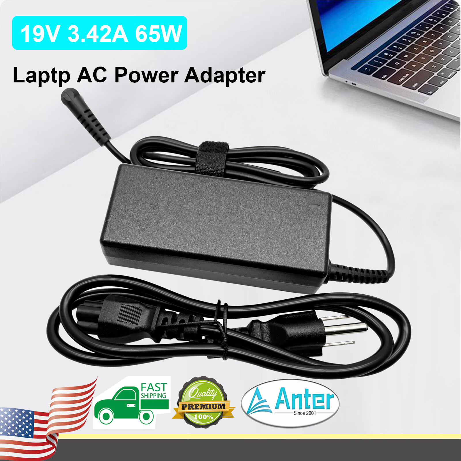AC Adapter Battery Charger For ASUS K54C-5KSX K54L K55A-DH51 K55A-DS51 Power