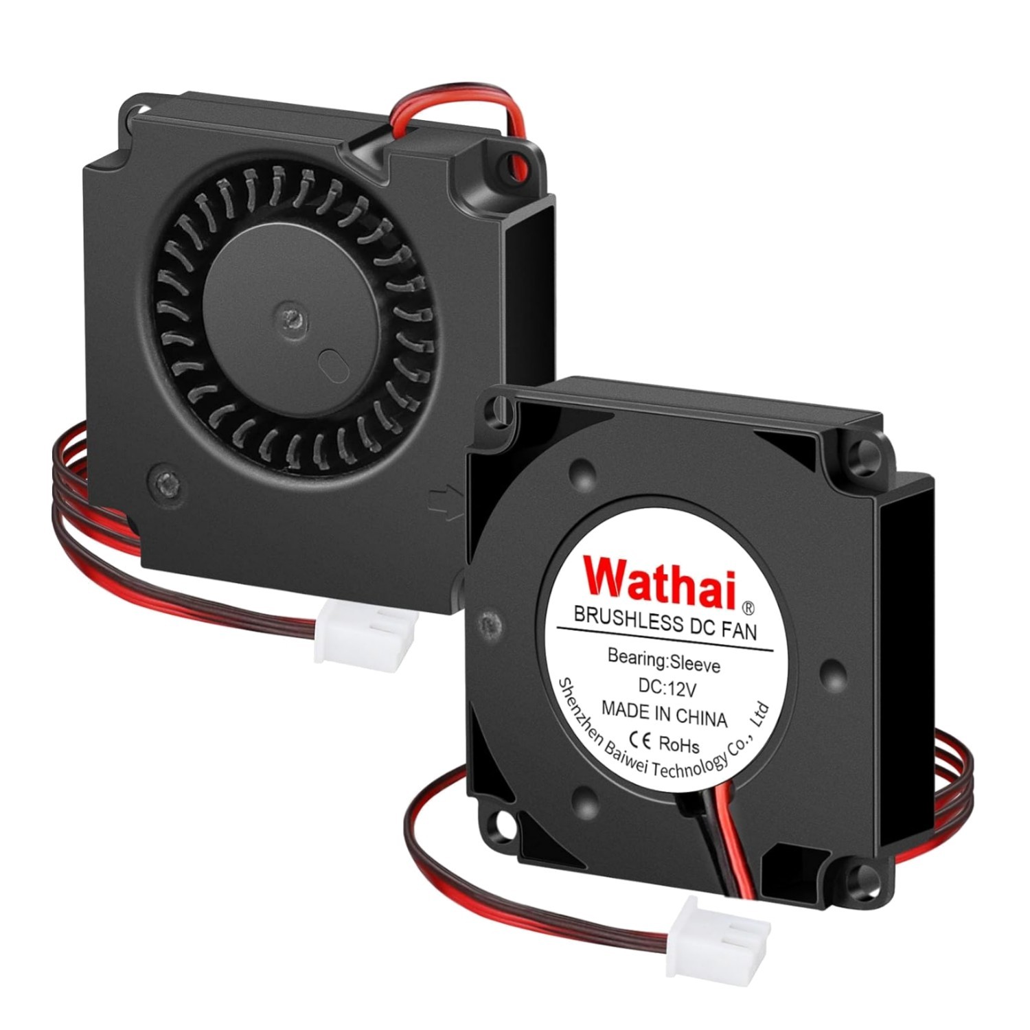 Compact and Quiet 40mm Blower Fan 12V - Ideal Cooling for Electronics & Projects