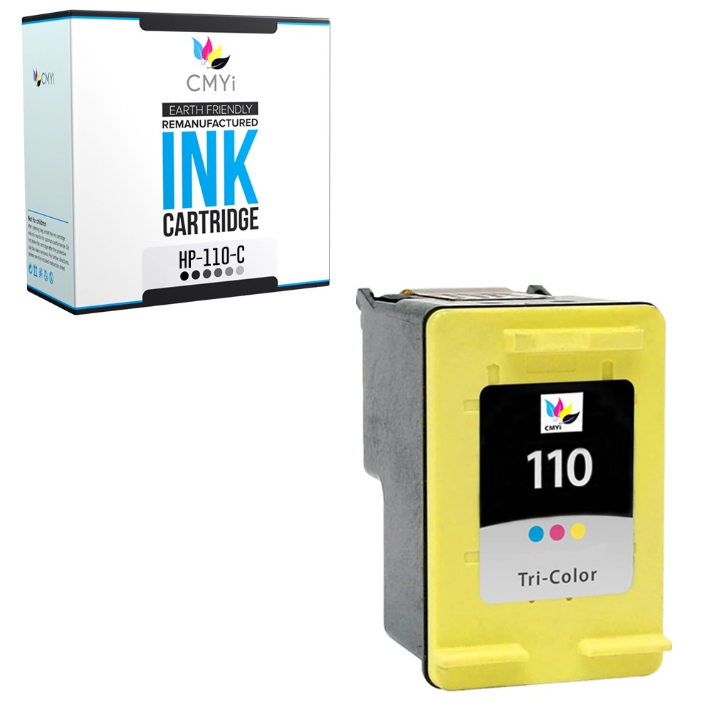 1-Pack Compatible CMYi 110 Color Ink Cartridge for HP PhotoSmart A310 A320 A430