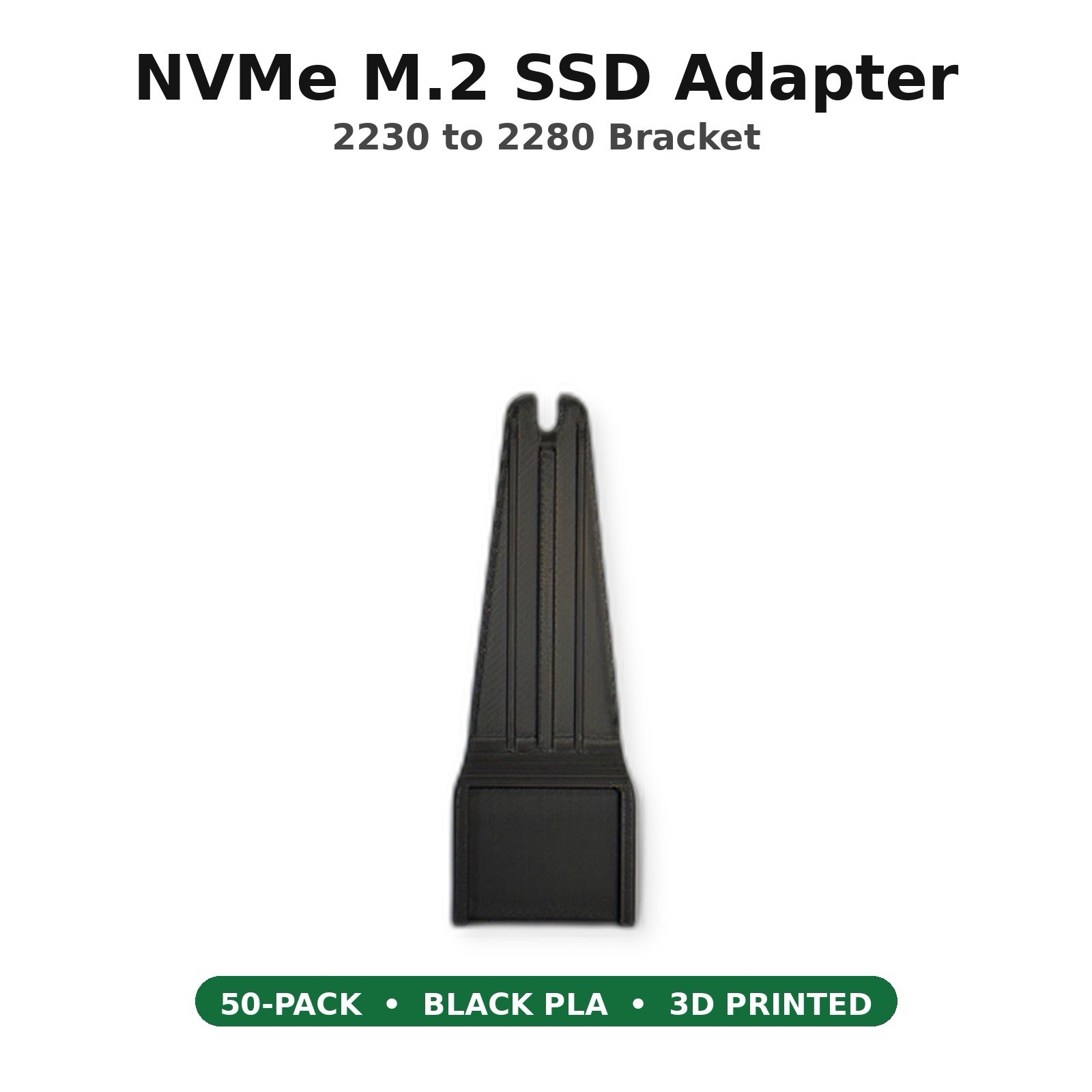 2230 to 2280 NVMe M.2 Adapter SSD Converter Extender LOT 50