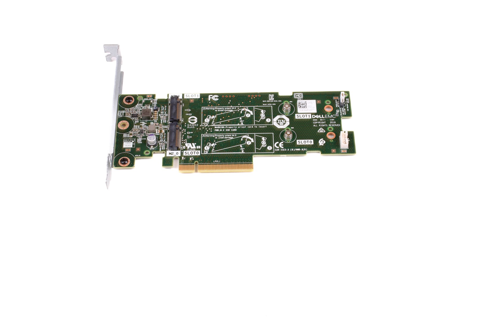 Dell BOSS Boot Optimized Server Storage PCIE X8 x2 M.2 07HYY4 7HYY4
