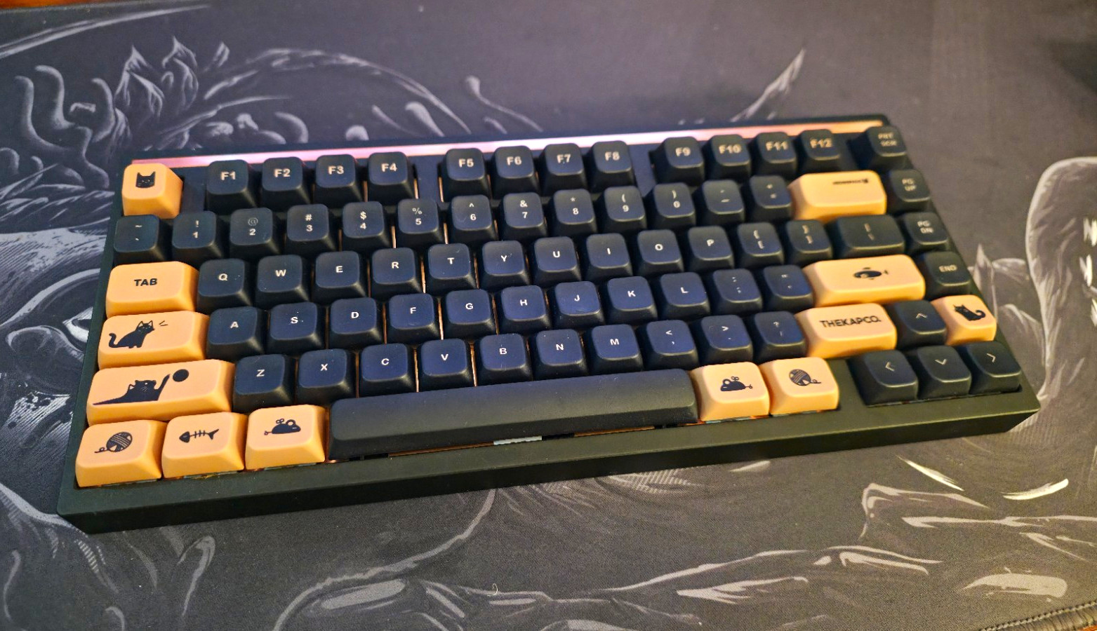 Mode Sonnet Mechanical Keyboard USB-C QWERTY English Layout Black/Copper