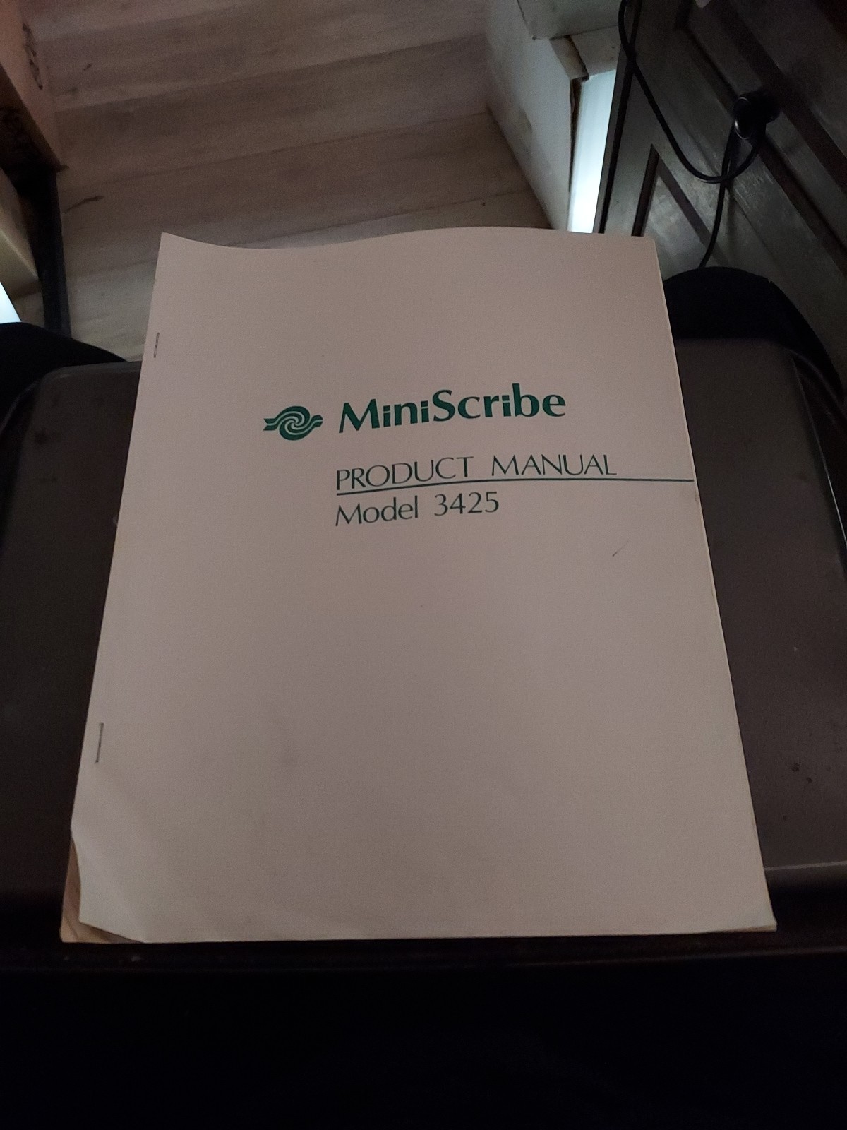 MINISCRIBE PRODUCT MANUAL MODEL 3425