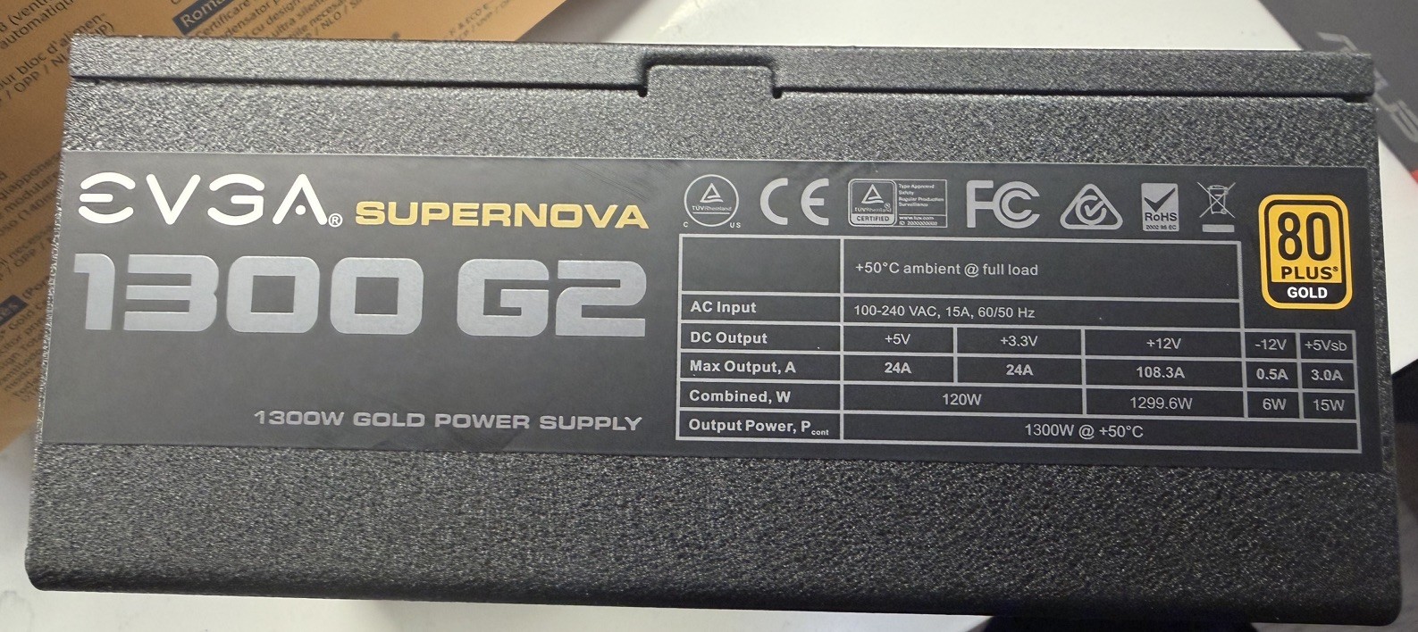 EVGA SuperNOVA 1300 G2 1300W Power Supply