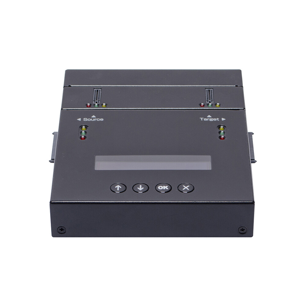 Systor 1:1 M.2 NVMe PCIe Duplicator/Sanitizer 9GB/Min Copy SATA HDD/SSD 2YR WRNT