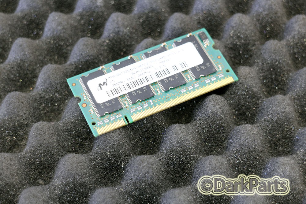 MT8VDDT3264HG-265C2 PC2100S-2533-0-B1 256MB SODIMM Memory RAM