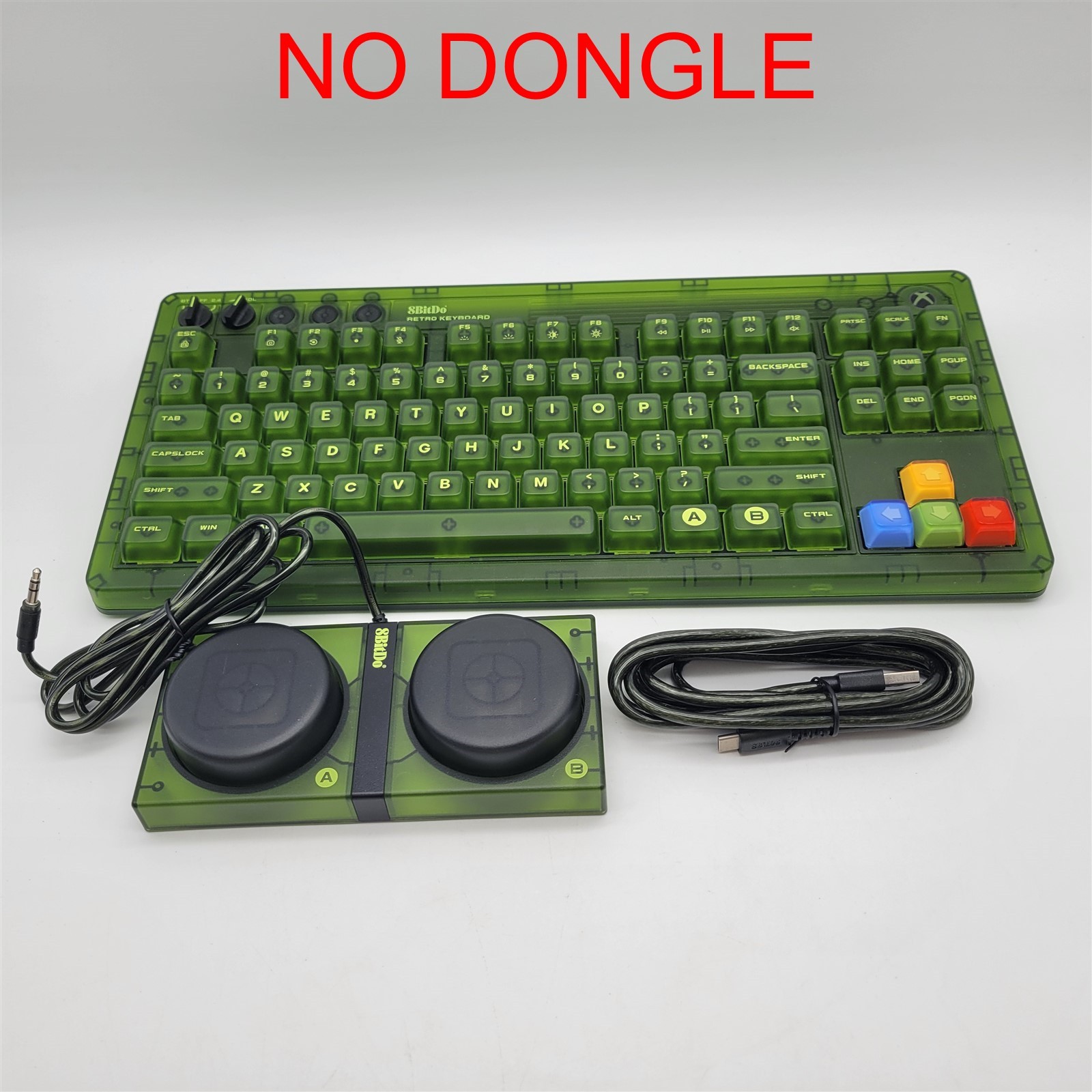 8BitDo Retro 87 Mechanical Wireless Gaming Keyboard with RGB *NO DONGLE*