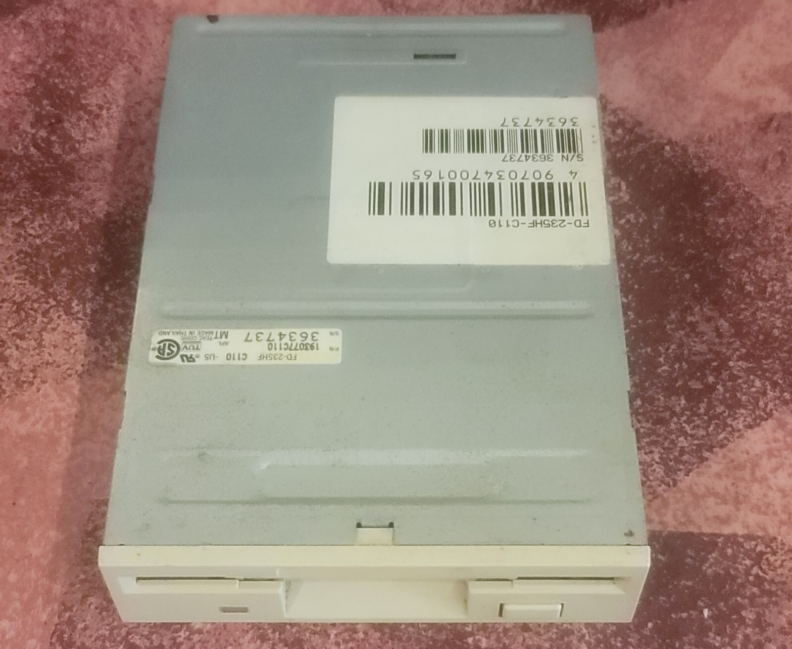 Teac FD-235HF 3.5" Internal Floppy Drive • Good Condition 
