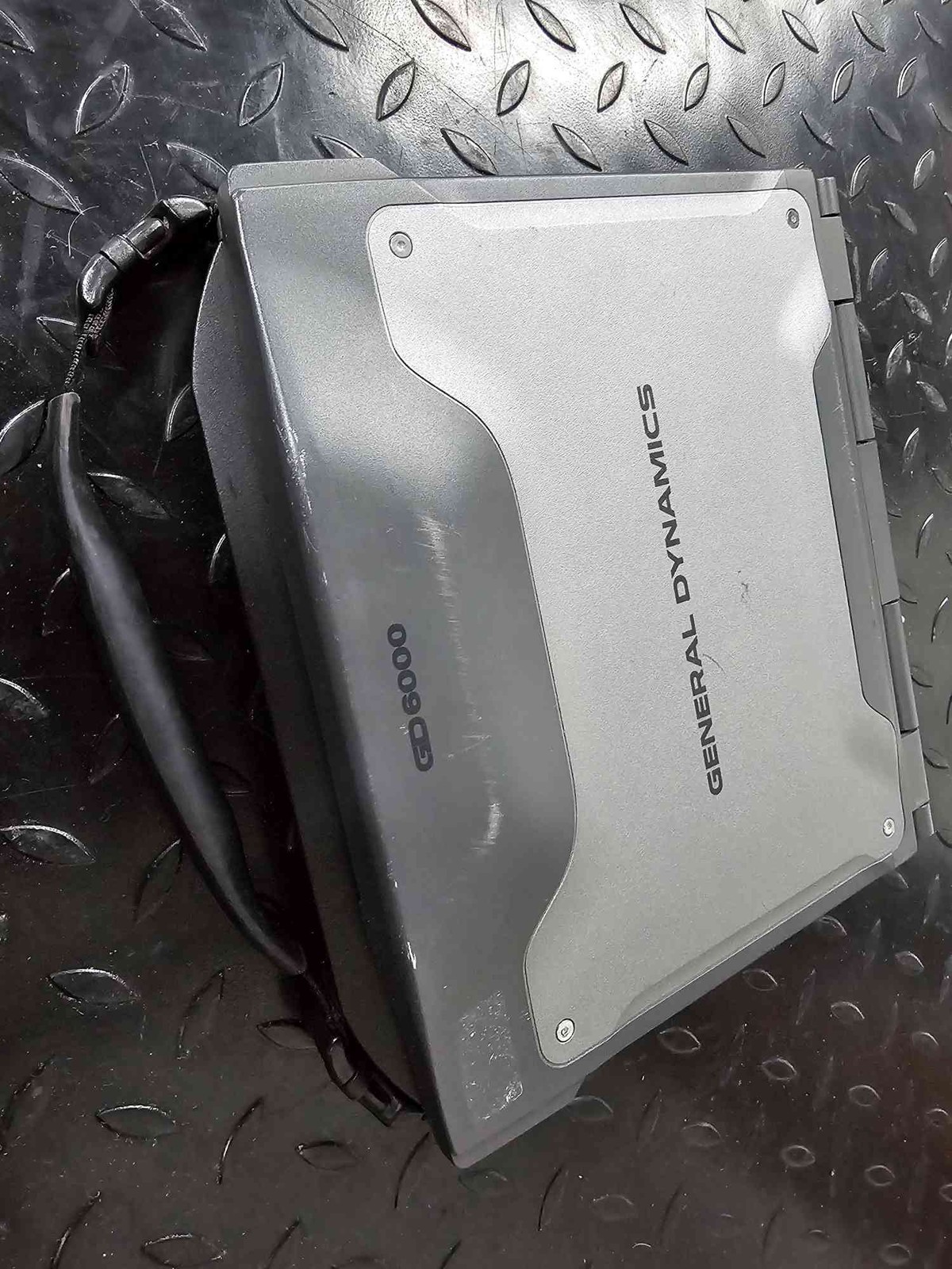 General Dynamics GD6000 Ruggedized Laptop / Tablet PC Used Tested Working
