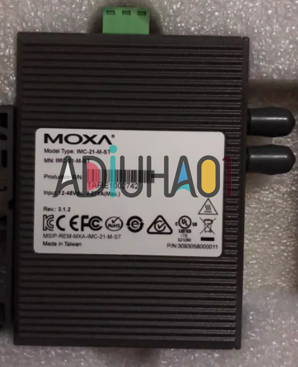 1PCS NEW MOXA IMC-21-M-ST Ethernet to Fiber Media Converter