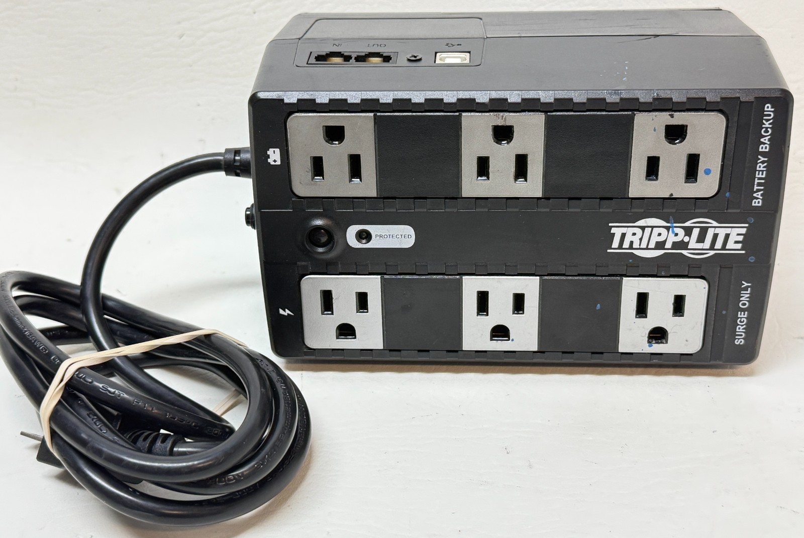 Tripp Lite Internet350U 350VA UPS Battery Backup 6 Outlets 120V/115V