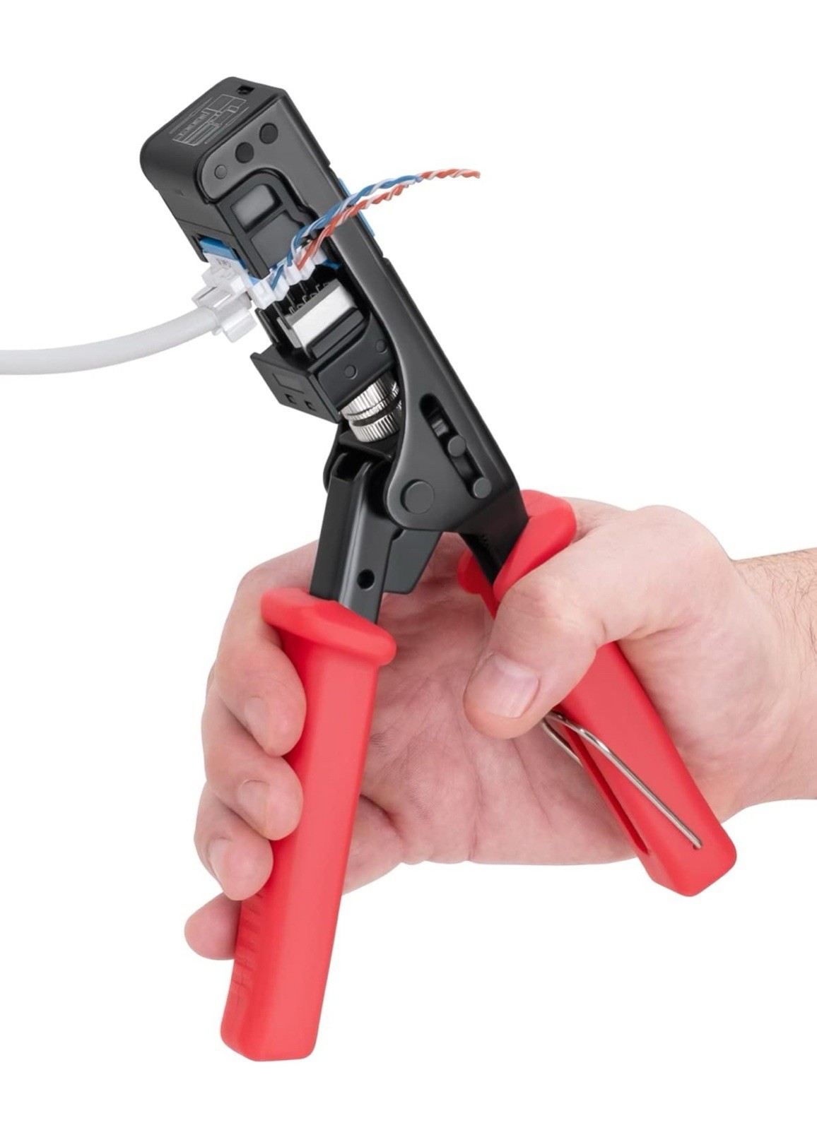 Everest 45Term - 45° Angled Speed Termination Keystone Tool - Time Saver