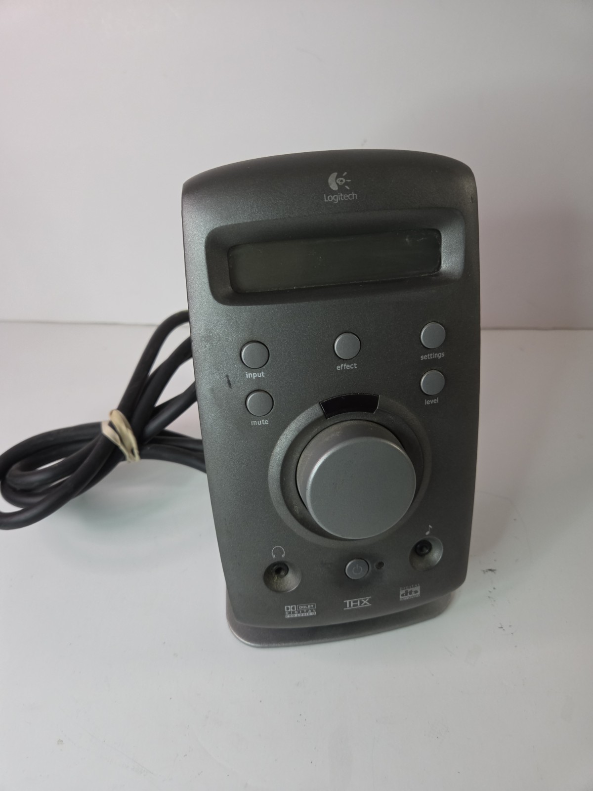 Untested Logitech Z-680 Wired Center Pod Speaker Controller Unit