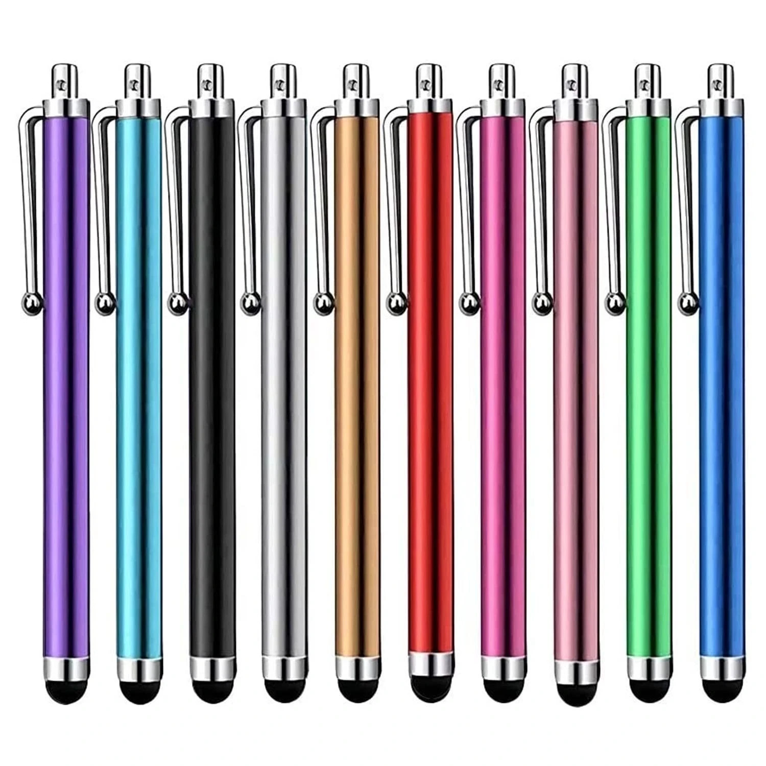 10 Pack Universal Stylus Pens for iPad Tablet Smartphone Touch Screens