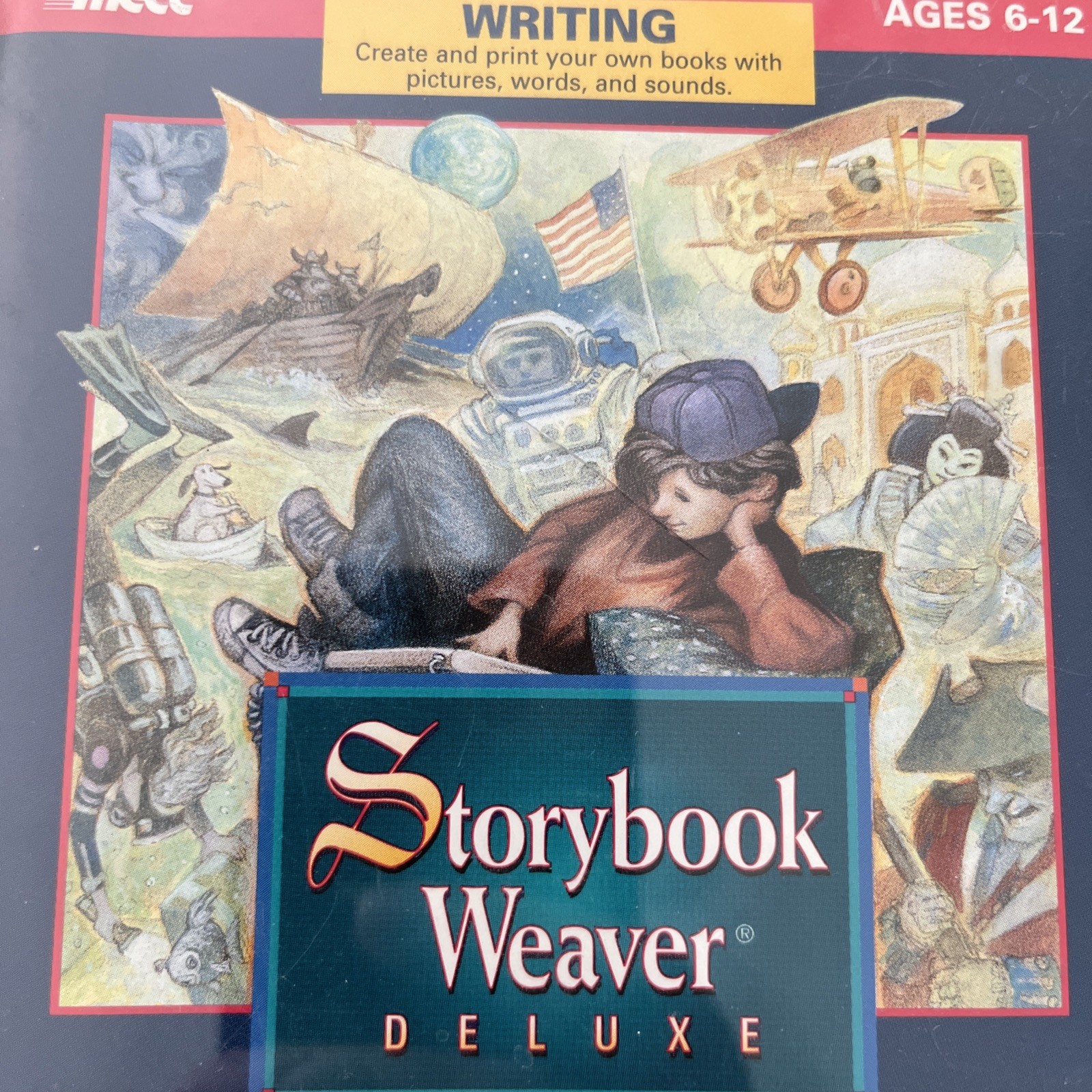1996 MECC Storybook Weaver Deluxe Writing CD ROM ~ PC or MAC Ages 6 and up