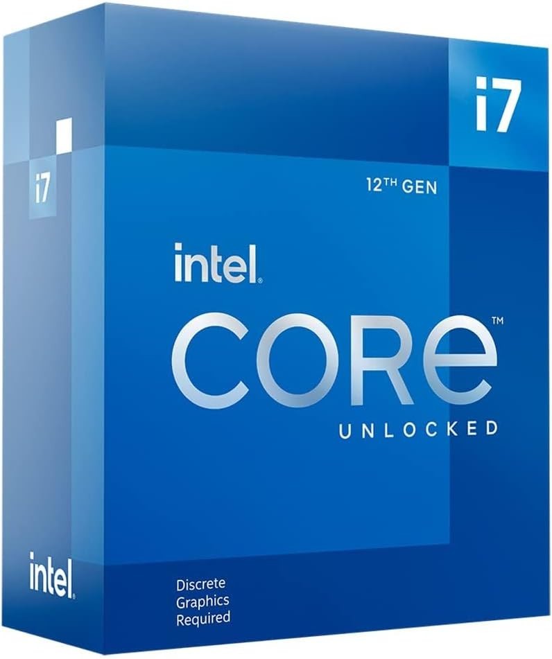 Intel® Procesador de escritorio Core™ i7-12700KF 12 núcleos