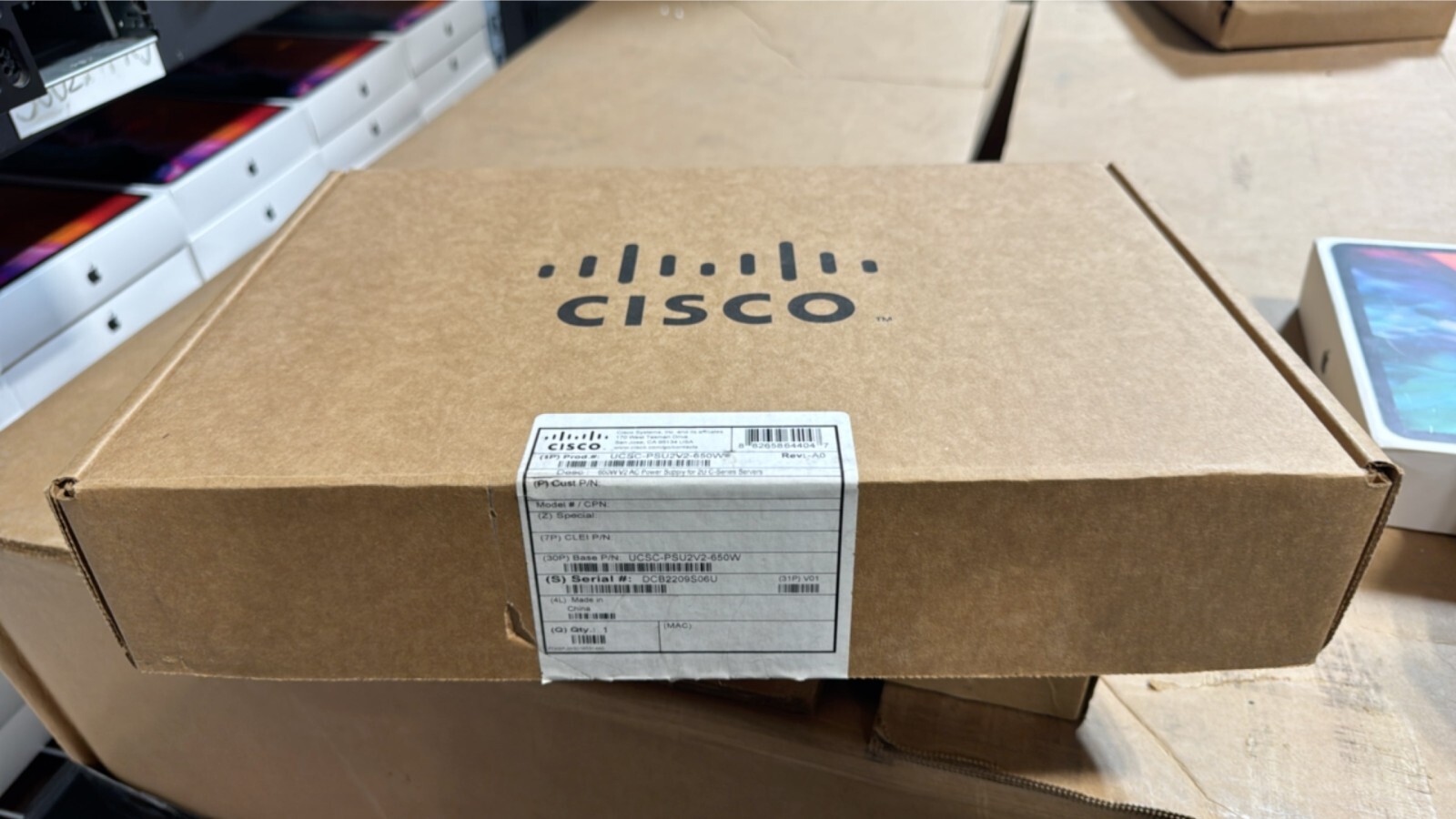 Cisco UCSC-PSU2V2-650W 650Watt  AC Power Supply