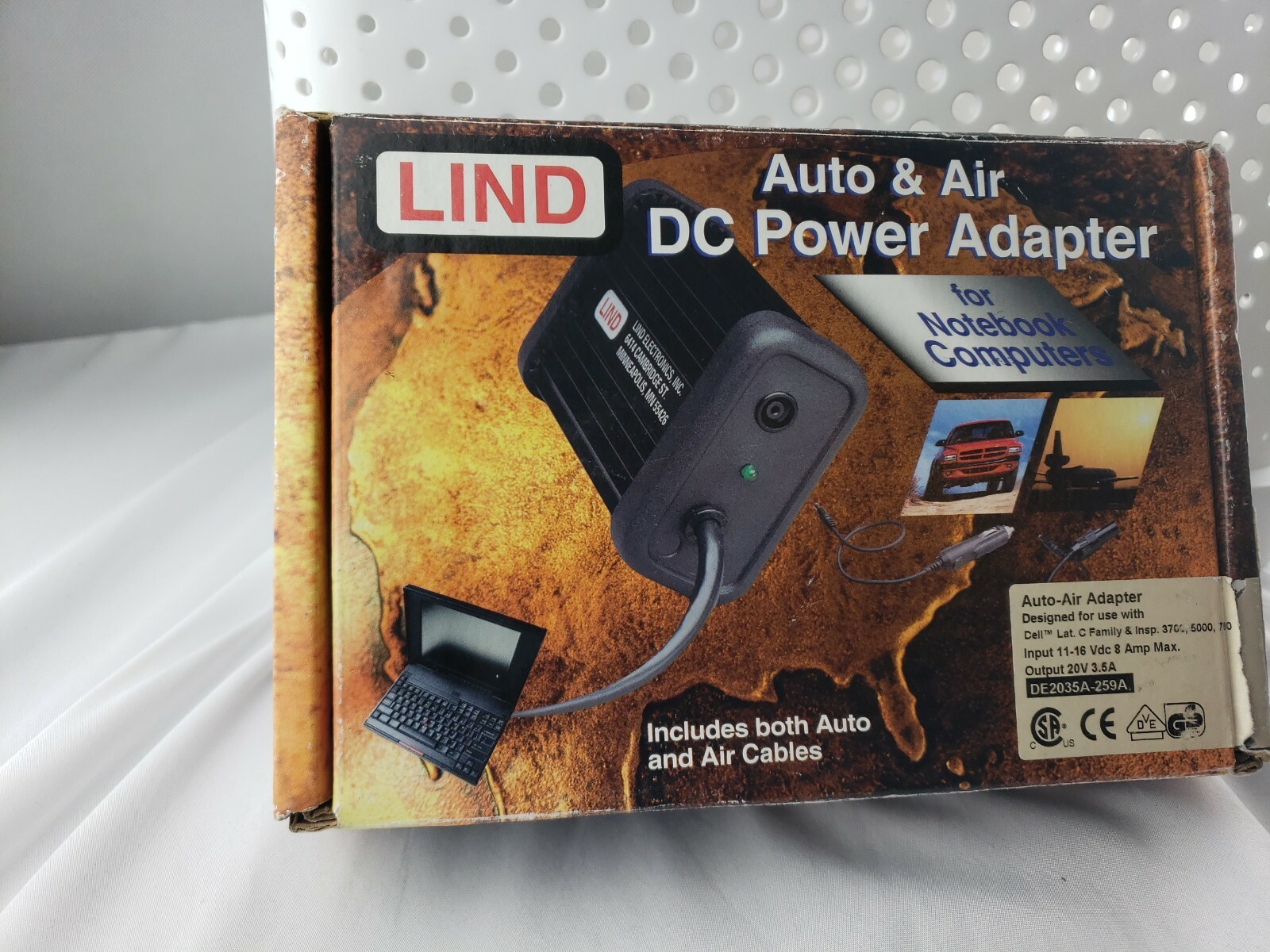 LIND Electronics Auto and Airplane DC Power Adapter