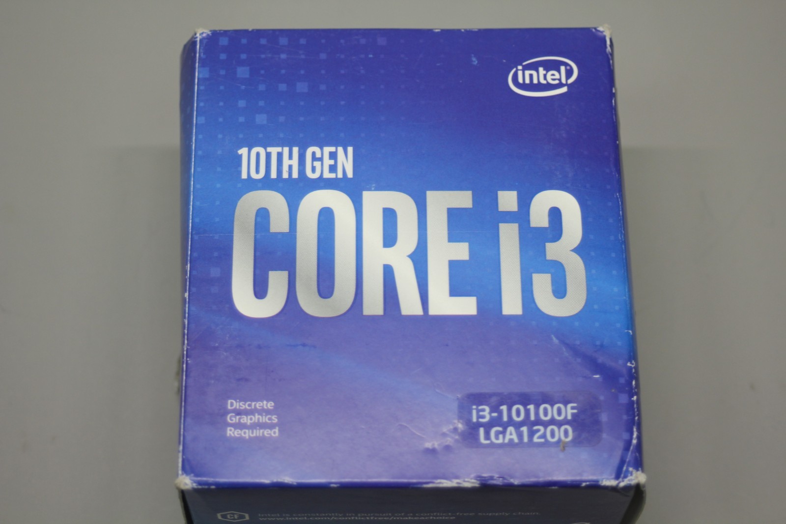 Intel Core i3-10100F Processor (4.3 GHz, 4 Cores, LGA1200) BX8070110100F