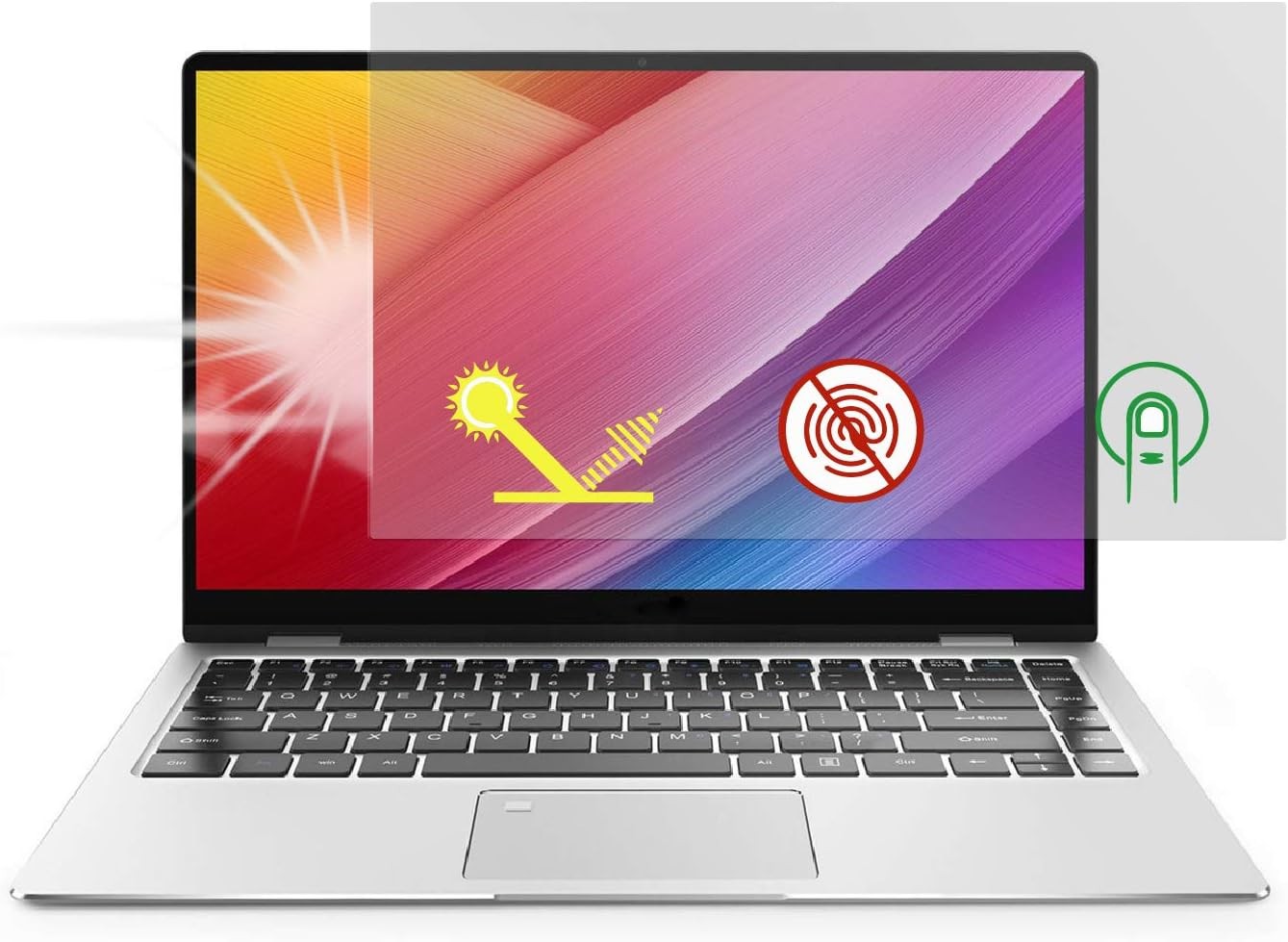 15.6 Inch Laptop Screen Protector (3 Pack) - Anti-Fingerprint & Anti-Glare Film