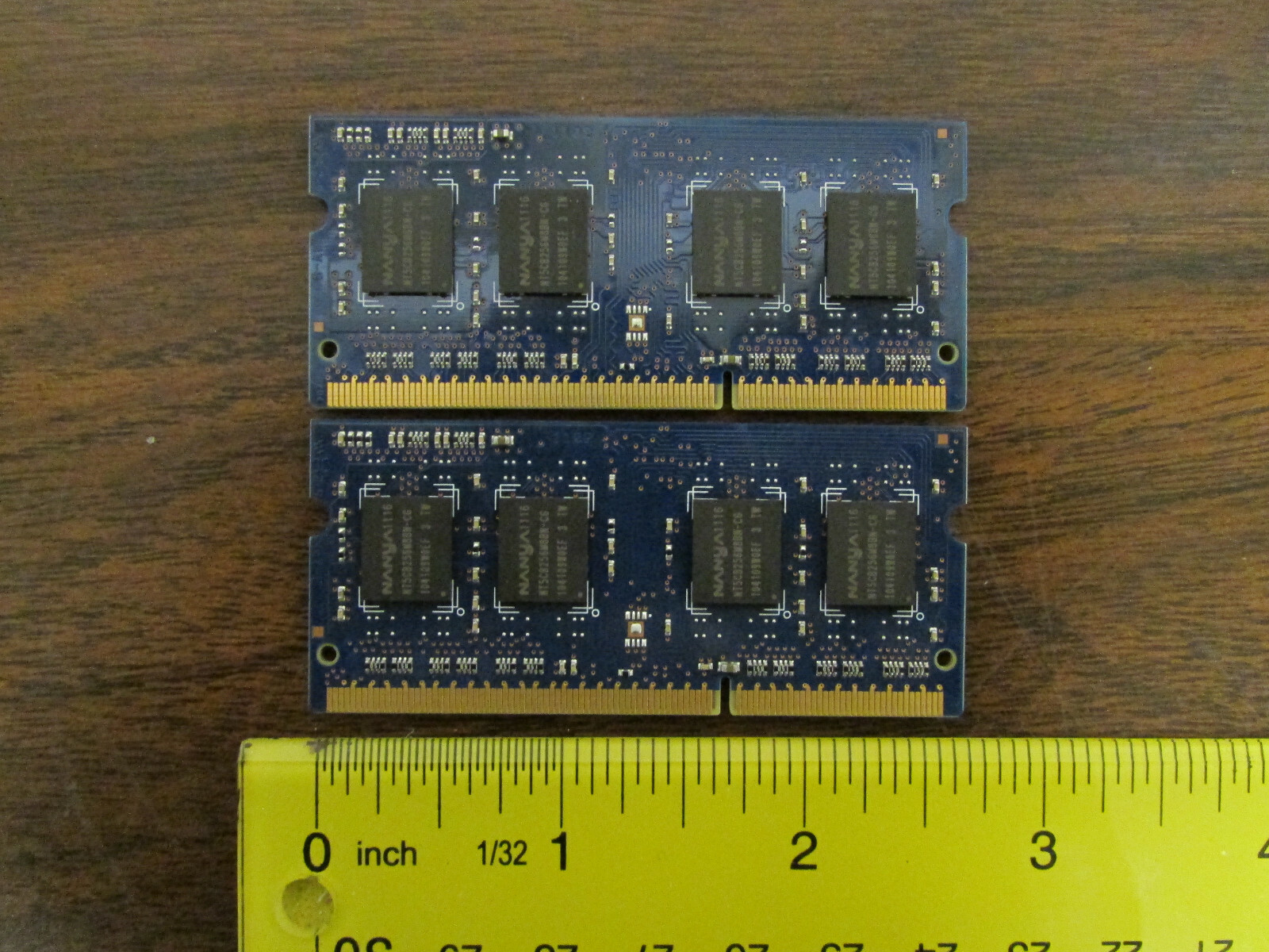 2 Pc. Nanya 2 GB Memory Module-SODIMM - 204-pin PC-10600-1333 NT2GC64B88B0NS-CG