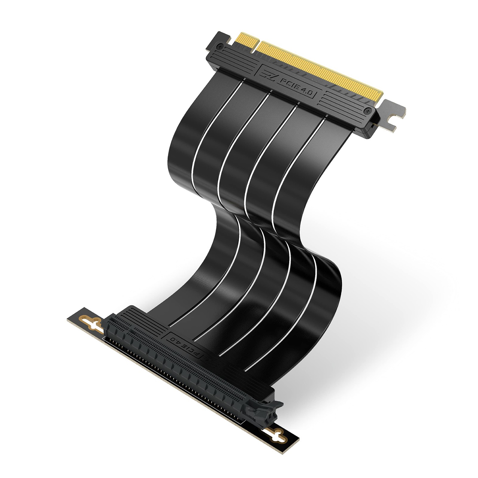 EZDIY-FAB PCIe 4.0 riser cable, 200mm, 180-degree, EZDPC172-2