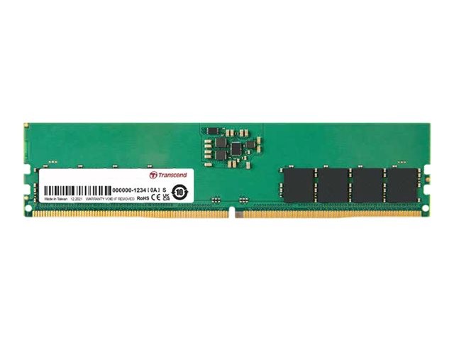 Transcend JetRam|| 8GB DDR5 4800MHz ECC DIMM UDIMM CL40 JM4800ALG-8G