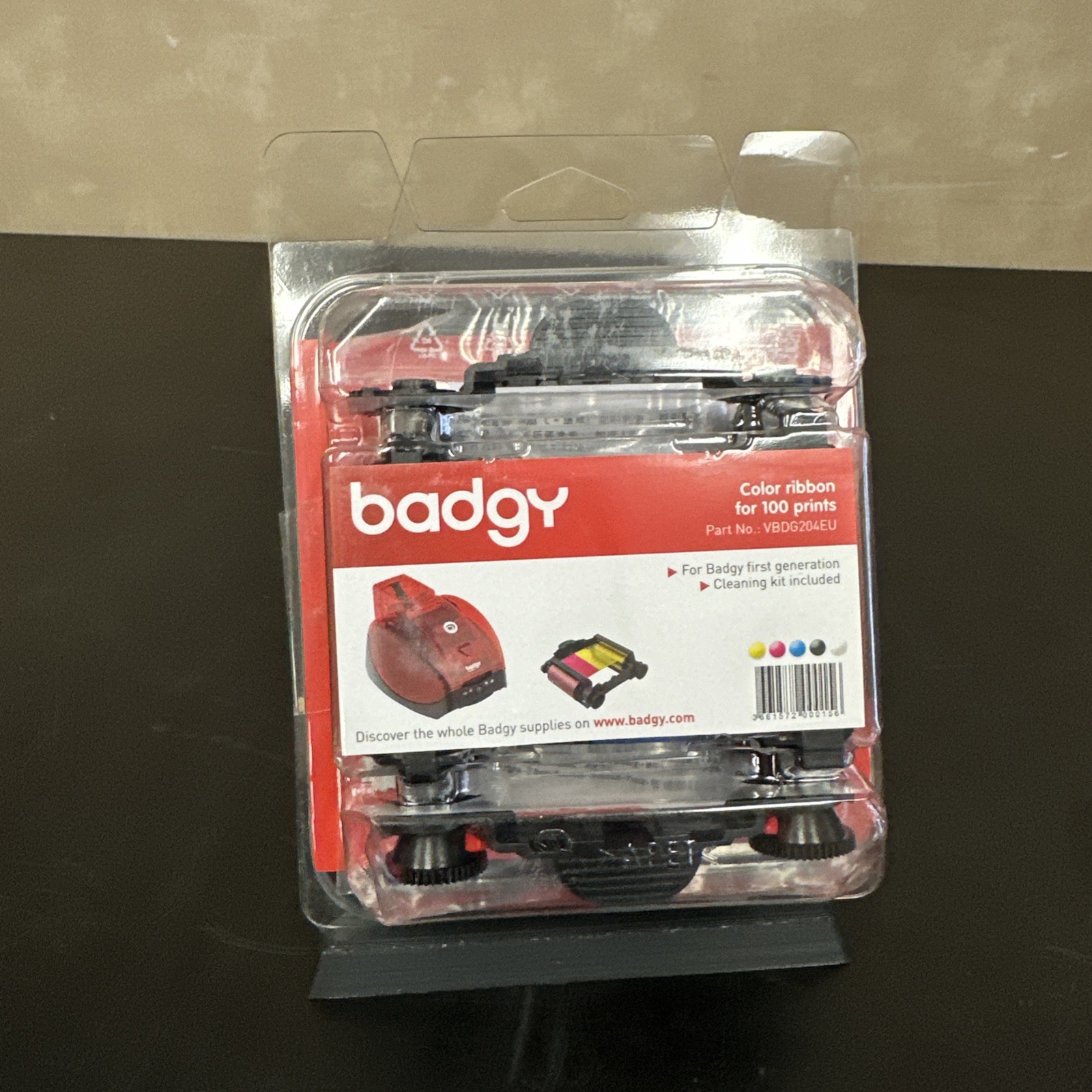 Evolis VBDG204EU Badgy-Basic Color Ribbon - Compatible with original Badgy-Basic