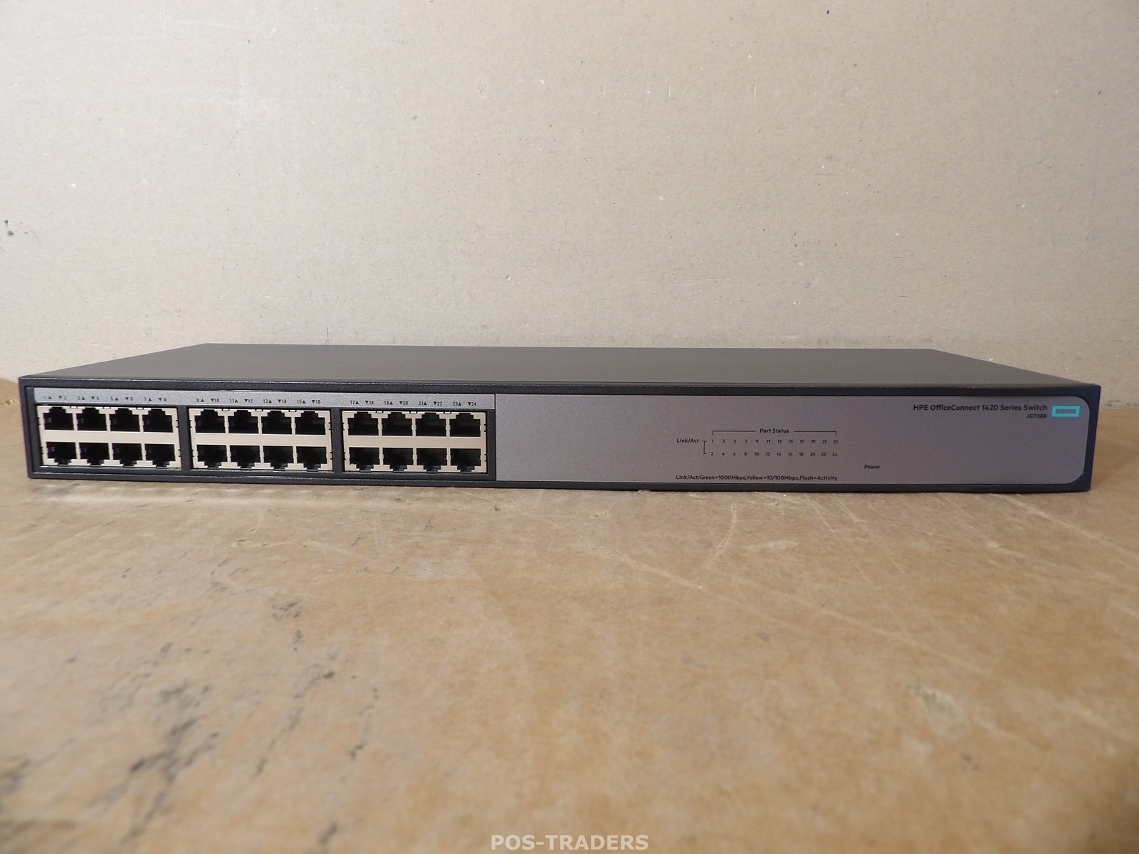 HPE OfficeConnect 1420 24G JG708B Unmanaged Gigabit Ethernet Switch - EXCL RM 