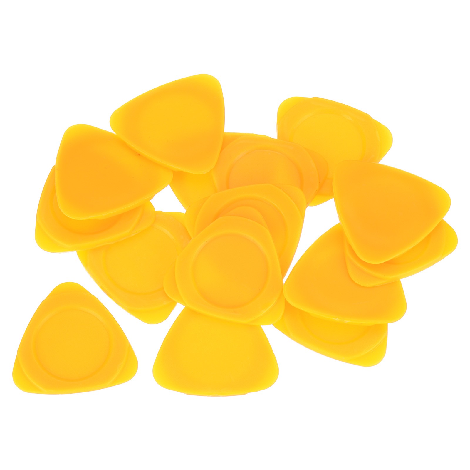 25pcs Triangle Phone Pry Opening Tools Plastic Yellow 2.5mm Thick