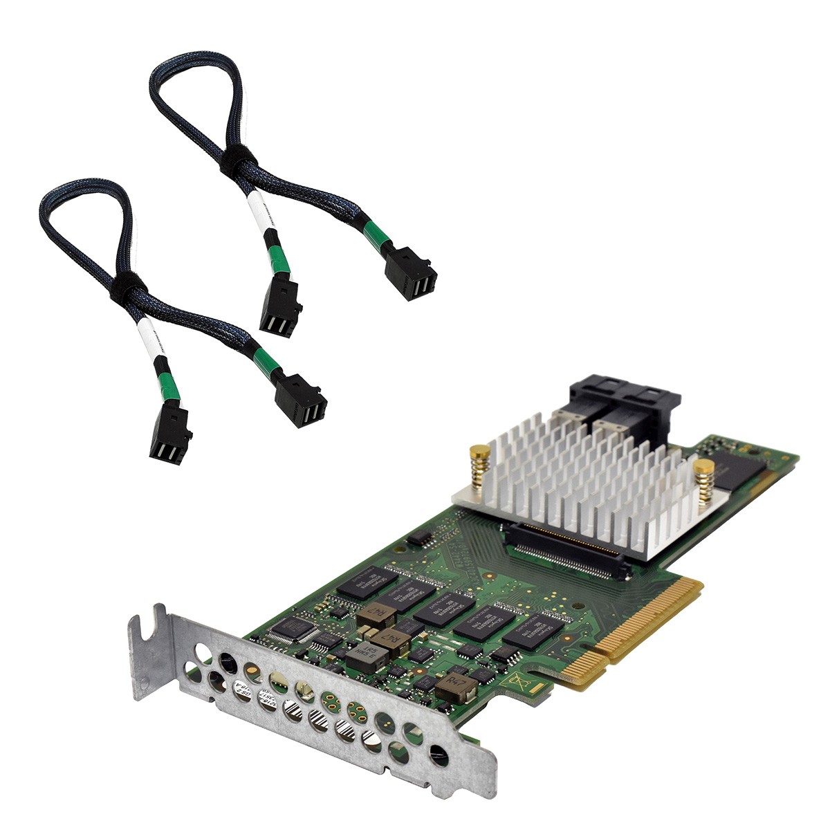 Fujitsu D3216-A13 GS2 LSI MR 9361-8i 12Gb PCIe x8 RAID Contr. 2x SAS Cable LP 
