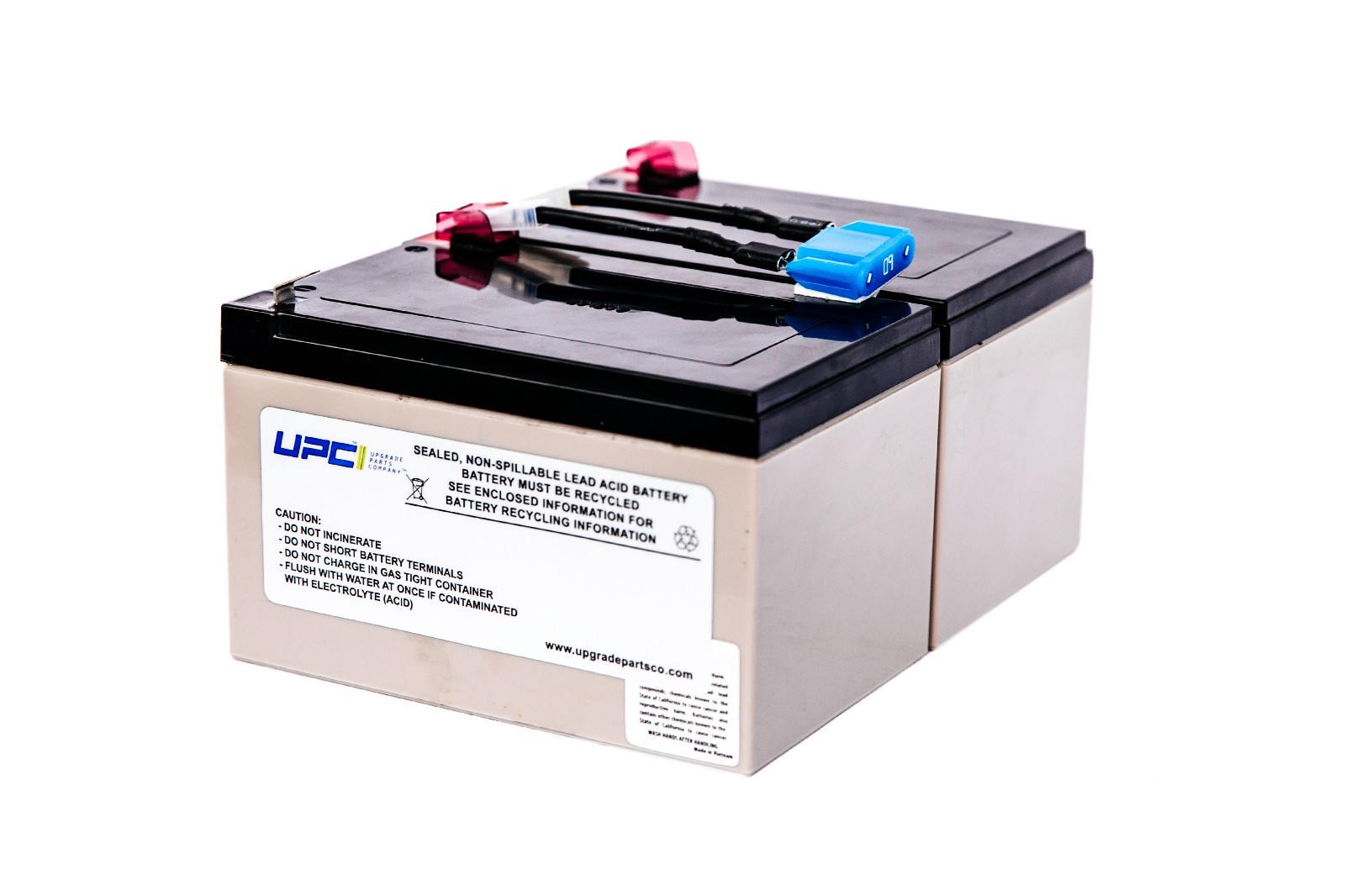 RBC6-UPC Replacement Battery, Compatible with APC UPS Models: SMC1500, SMT1000