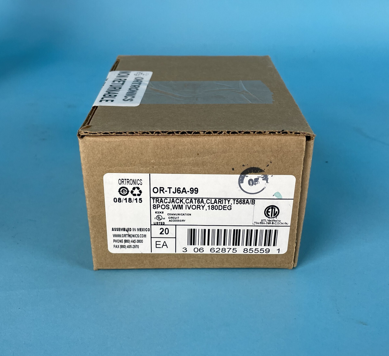 LOT OF 20 LEGRAND OR-TJ6A-99 TRACJACK MODULE |010-7070302