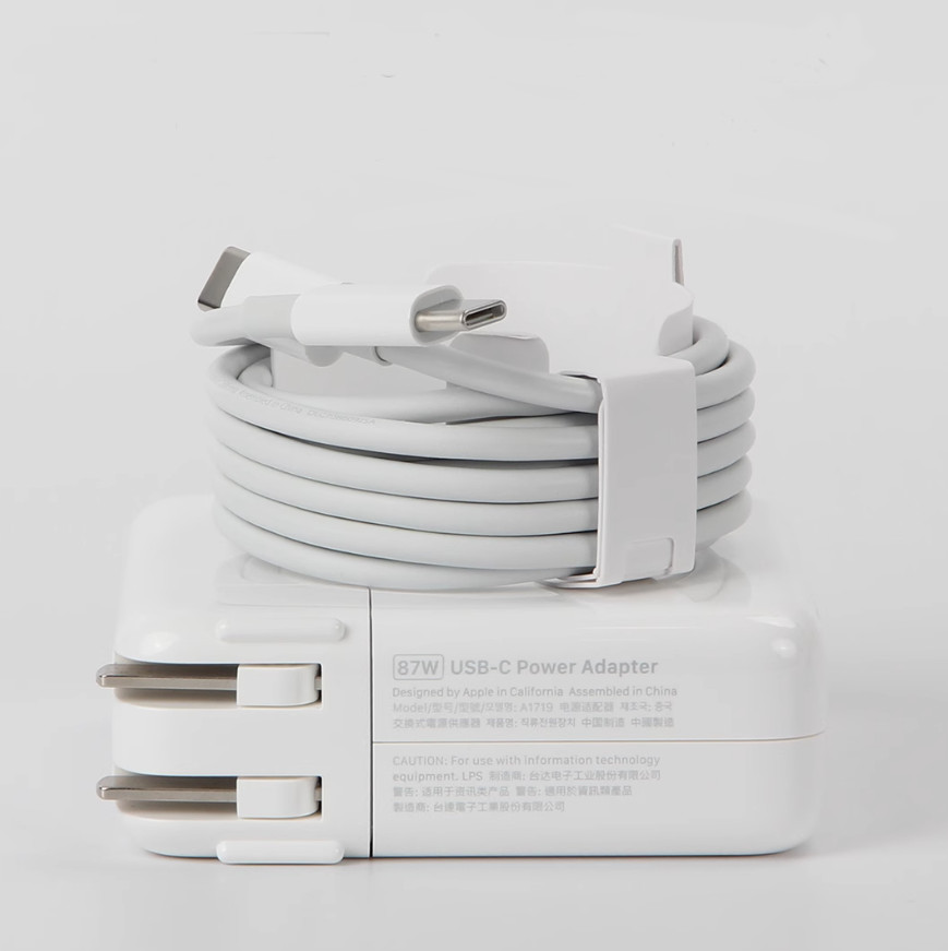 NEW Genuine Apple 87W USB-C Macbook Pro Power Adapter Charger With Cable A1719