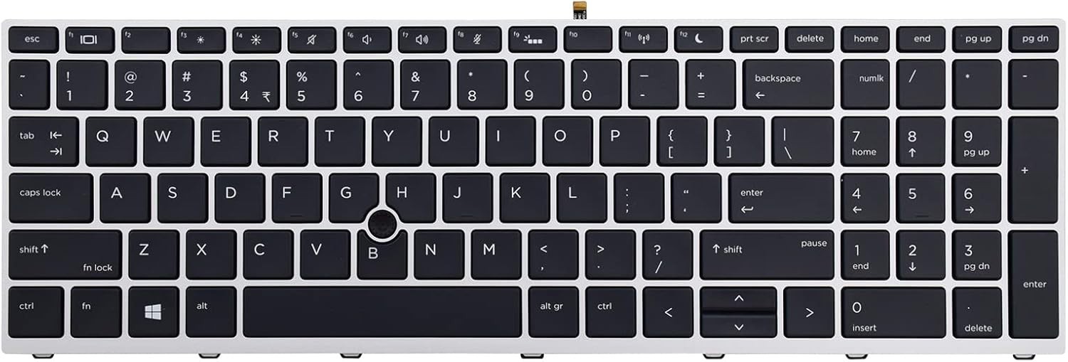 New US Keyboard Backlight / Pointer Fit HP ProBook 650 G4 650 G5 655 G4 655 G5