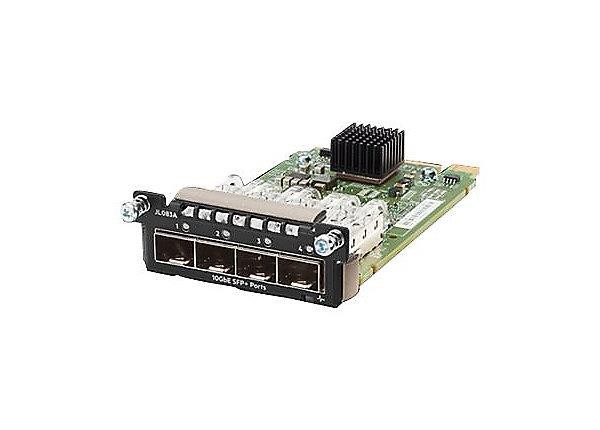 HP HPE Aruba 4-Port SFP+ JL083A 3810M Module - VGC