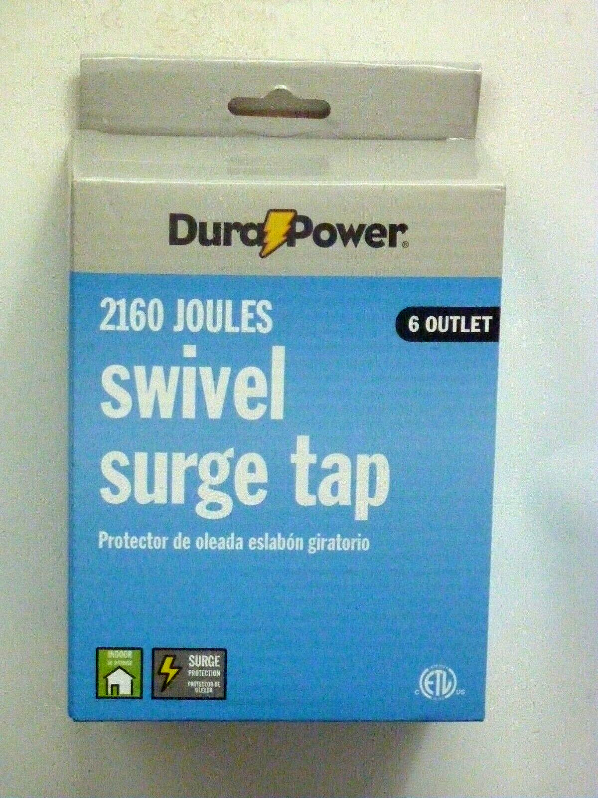 SWIVEL SURGE TAP (2160 JOULES)..By DURA POWER